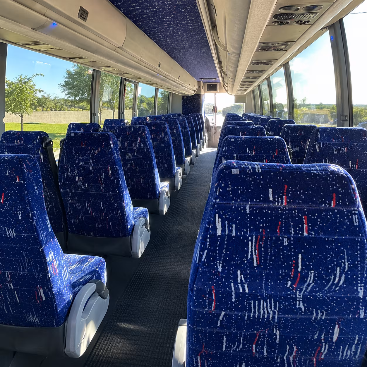 hialeah airport transportation onboard seating