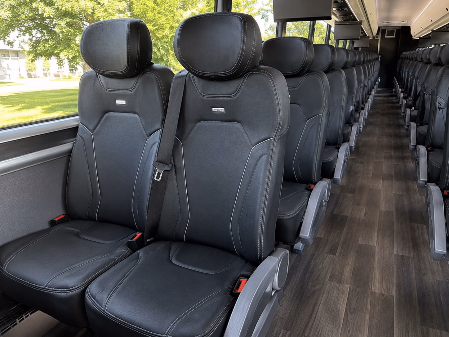 hialeah corporate event transportation onboard seating